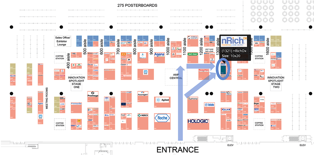 AMP24 nRichDX Booth Location image AMP24 nRichDX Booth Location image