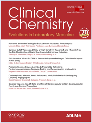 Clinical Chemistry Cover Page