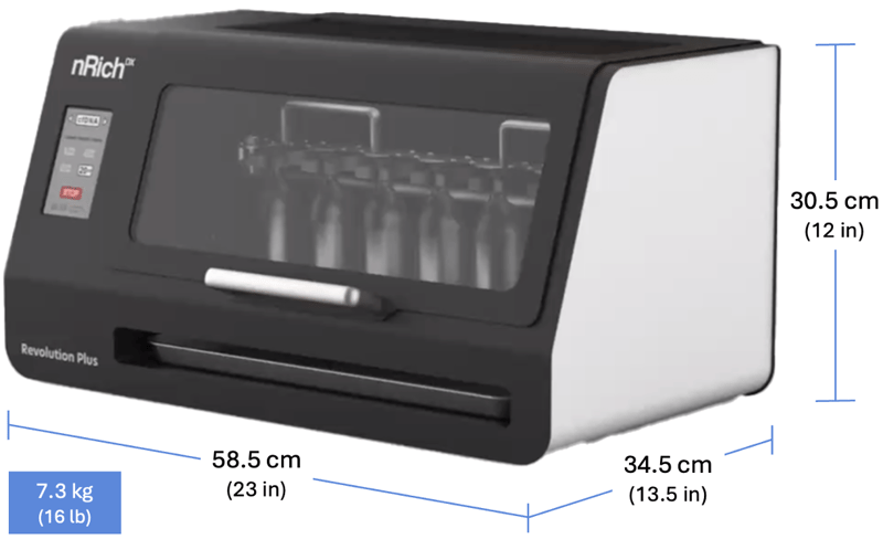 Revolution Plus with dimensions-1