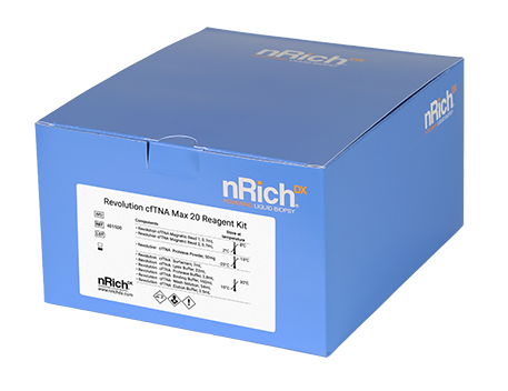 Revolution cfTNA Max 20 Reagent Kit Box with label forWeb